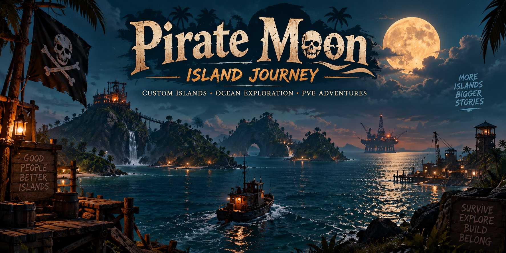 Pirate Moon | Island Journey banner
