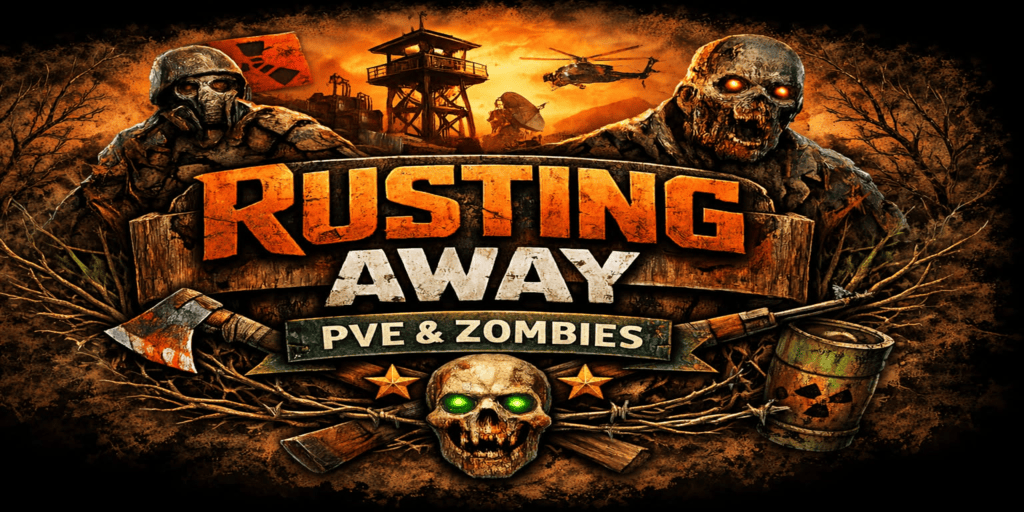 {USA} Rusting Away {10X} Pure PVE Zombies Kits|Boss Monsters|Ev banner