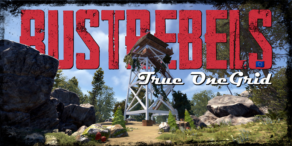 Баннер сервера RUSTREBELS.COM (US) | TRUE ONEGRID | ONE GRID | TRIO