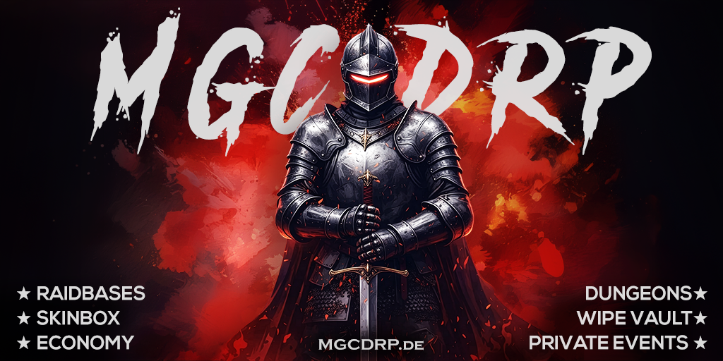 [EU|PvE] MGCDRP | Events | Economy | Skills | Wipe Vault image