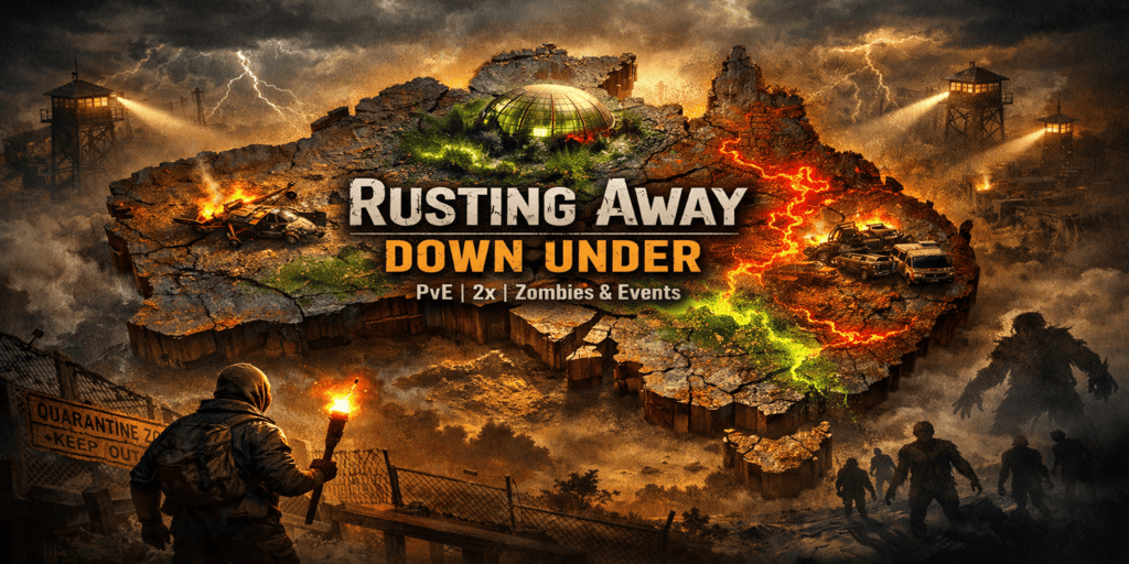 Rusting Away Down Under | PvE 2x | Zombies & Events image