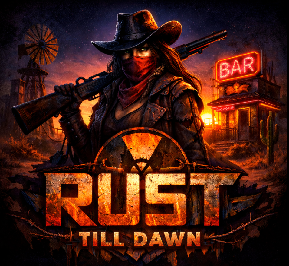 Rust Till Dawn /2x/  Noob Friendly /Free Kits / Raidable Bases  logo