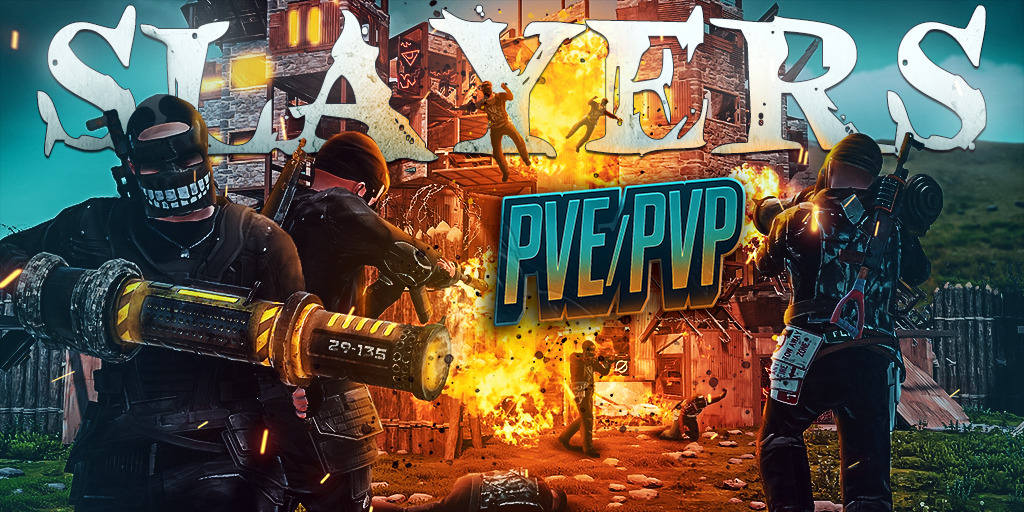 World War Rust SLAYERS.GG 1000x PVE KITS|XP|TP|PVP/RAID Zones