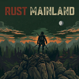 Mainland Rust | 3x | Just Wiped logo